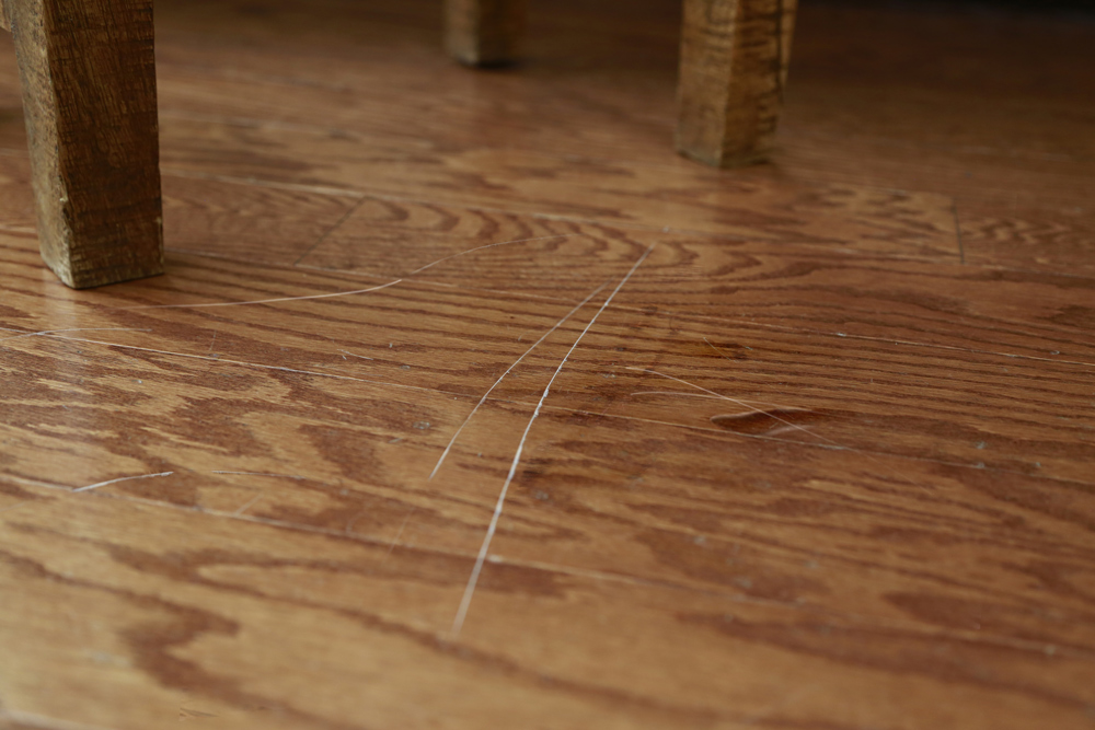 Scratched Floor